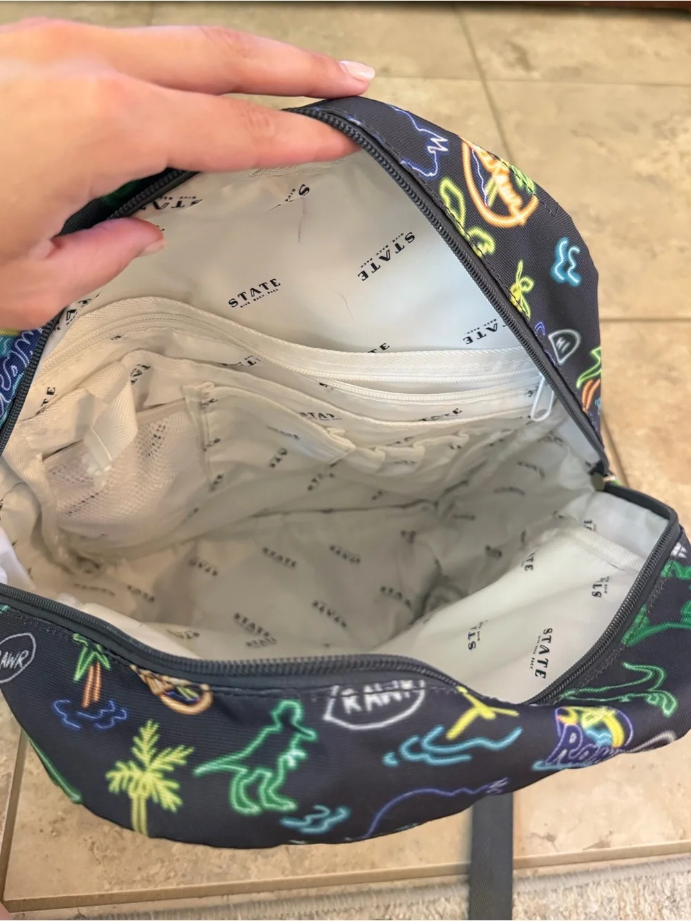 STATE this backpack